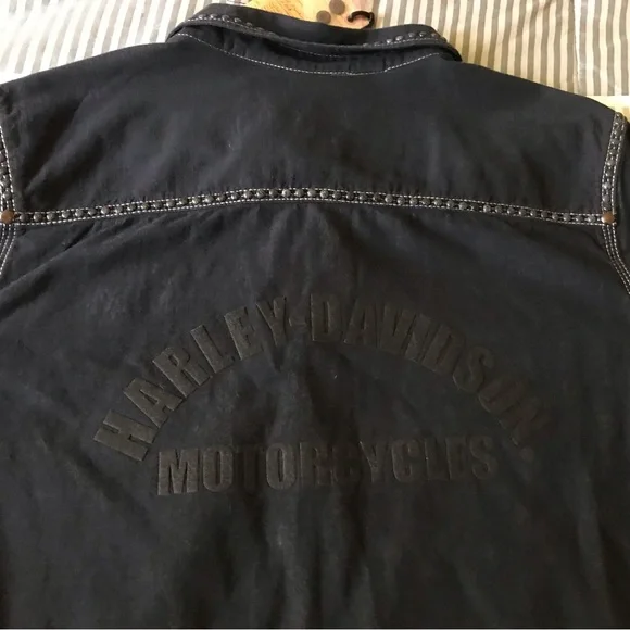 Long Sleeve Button Down Harley Women’s shirt - Picture 2 of 7